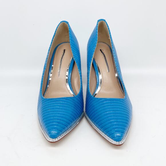 BCBGeneration Women's Harlia Pointed Toe Pump Blue Size 5M - Picture 2 of 10